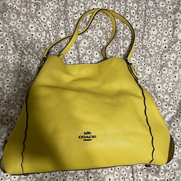 Rare Yellow Coach Bag - Picture 1 of 6